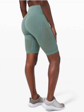 🍋 lululemon reveal shorts digital rain - tidewater teal